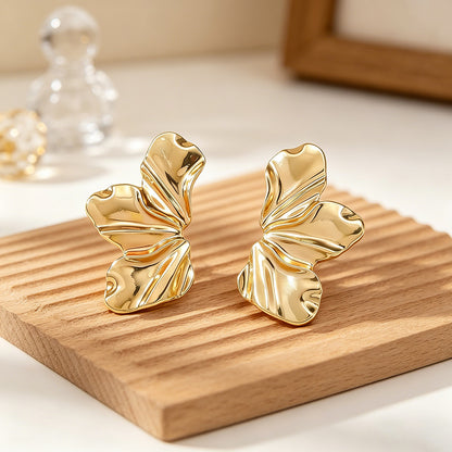 Irregular Flower Earrings
