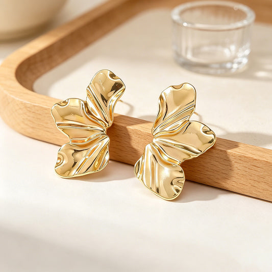Irregular Flower Earrings