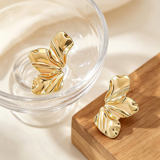 Irregular Flower Earrings