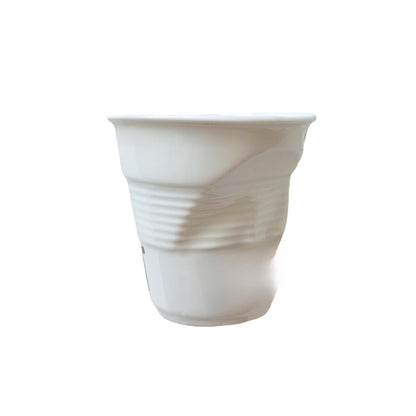 Irregular French ceramic mugs