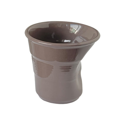 Irregular French ceramic mugs