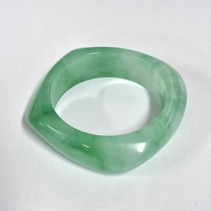Irregular Geometric Resin Bracelet for Women