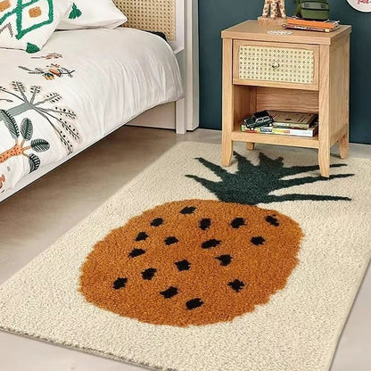 Irregular Imitation Cashmere Floor Mat