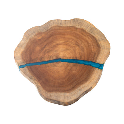 Irregular log cutting board