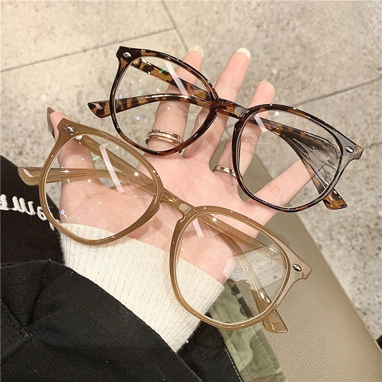 Irregular Polygon Anti Blue Light Eyeglass Frames