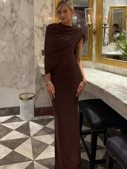Irregular-shaped dress