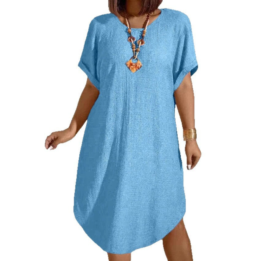 Irregular Skirt Plus Size Dress