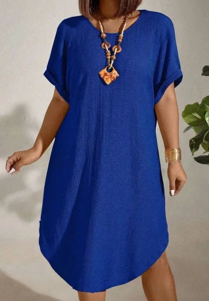 Irregular Skirt Plus Size Dress