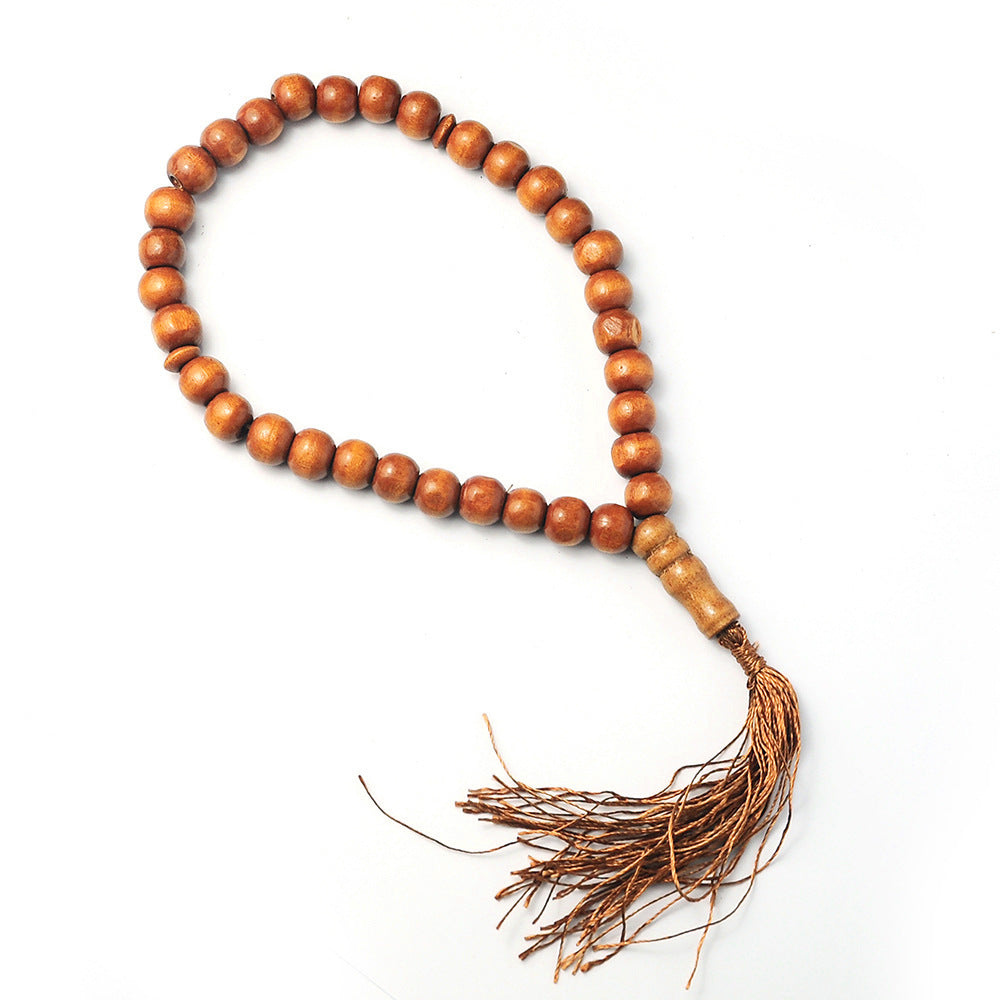 Islamic 8mm 33 Hand-Held Rosary Beads Muslim Tasibh Prayer Jewelry Cross-Border Wholesale
