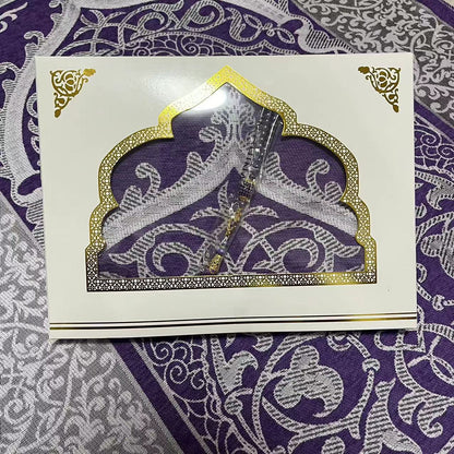 Islamic travel prayer mat