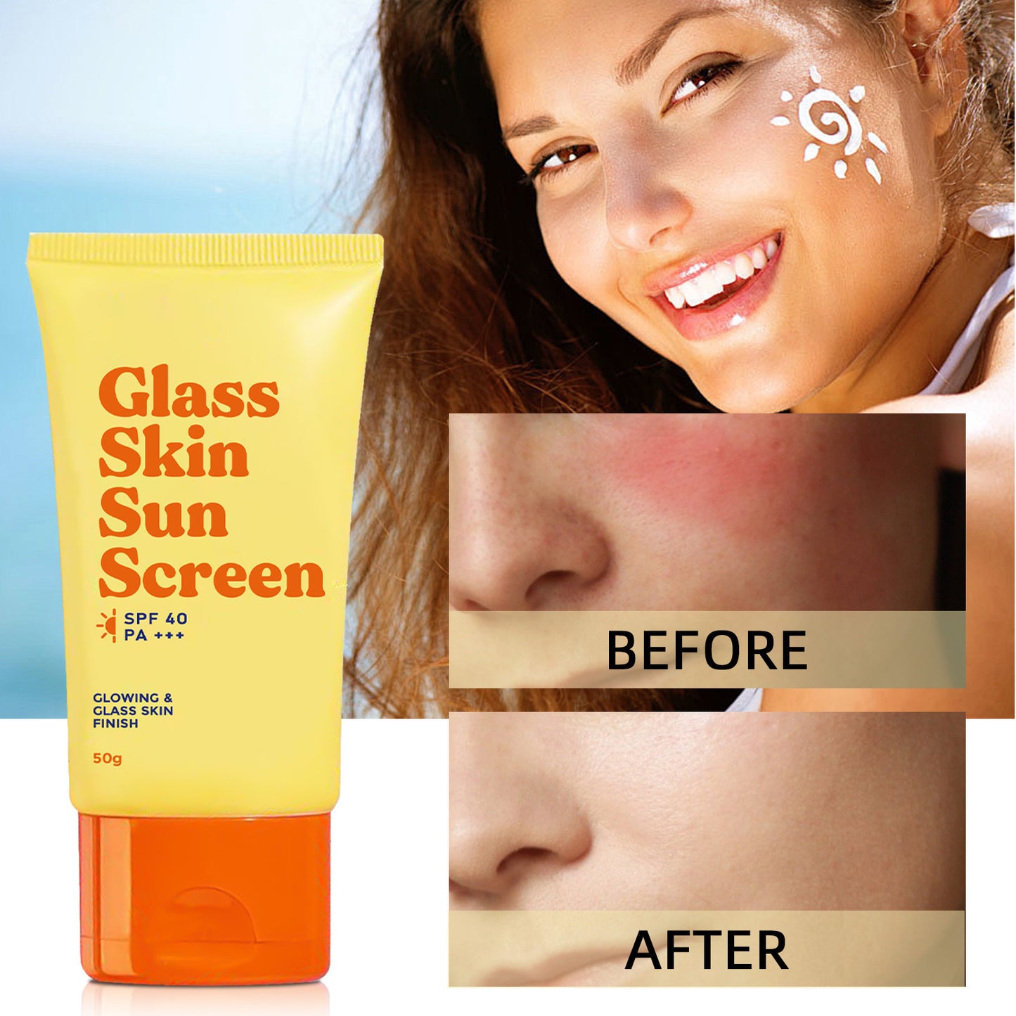 Isolated sunscreen