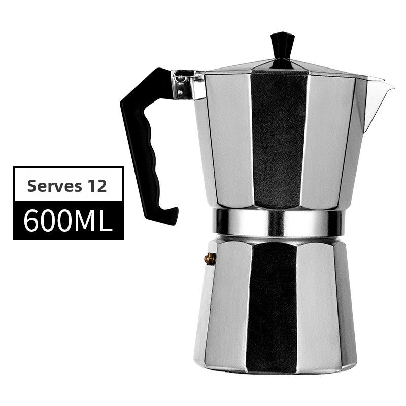 Italian aluminum octagonal pot coffee cup wholesale
