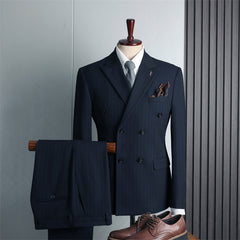 Black suit suit pants