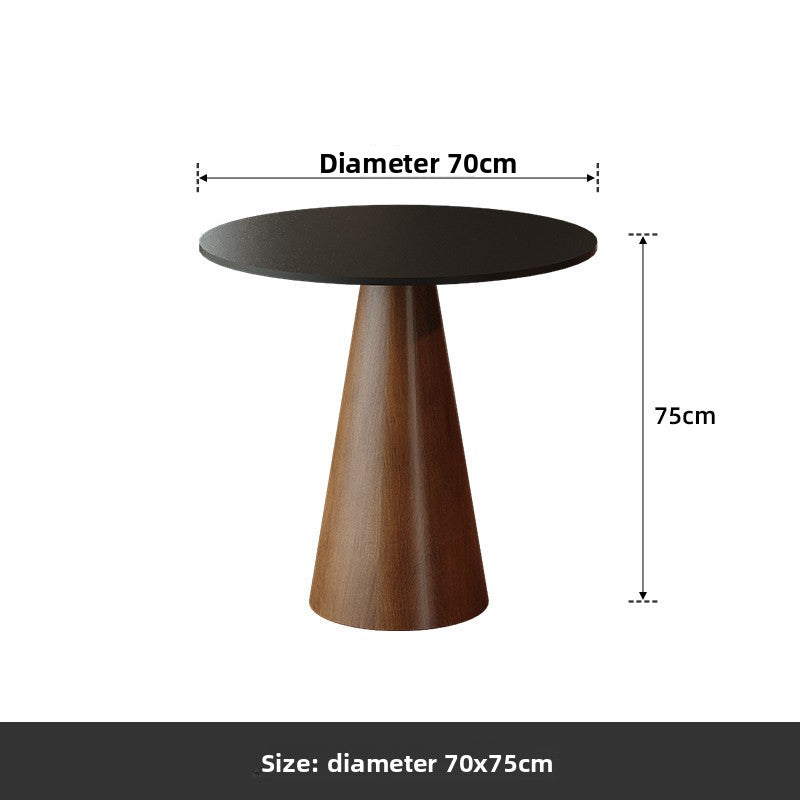 Italian Solid Wood Meeting Table and Chair Set