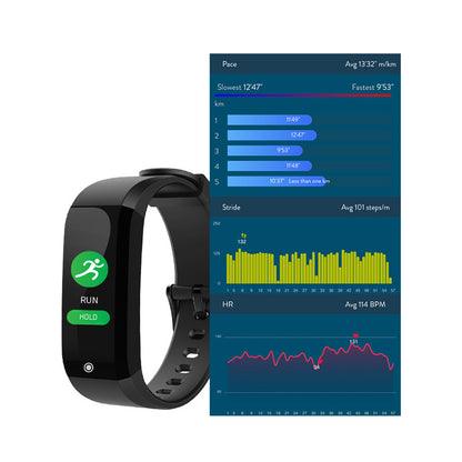 J-Style1810 Color Screen Heart Rate Smart Bracelet