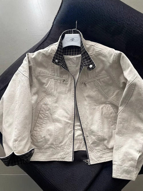 Jacket Cleanfit Washed Canvas