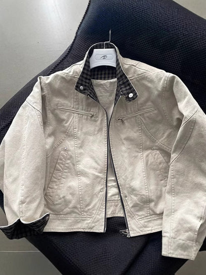 Jacket Cleanfit Washed Canvas