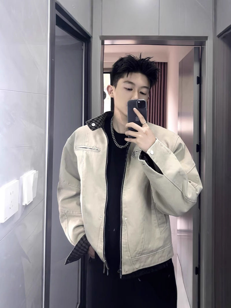Jacket Cleanfit Washed Canvas