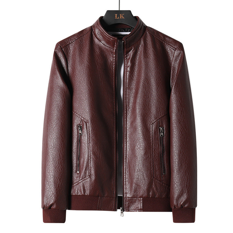 Jacket motorcycle leather jacket