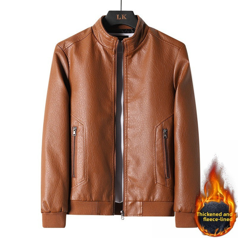 Jacket motorcycle leather jacket