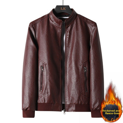 Jacket motorcycle leather jacket