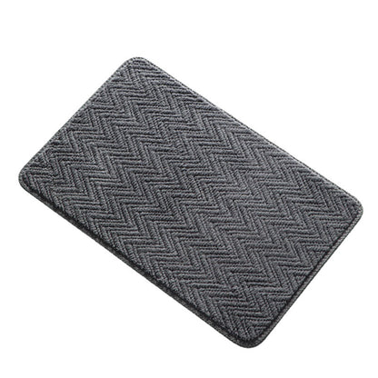 Jacquard Absorbent Non-Slip Floor Mat