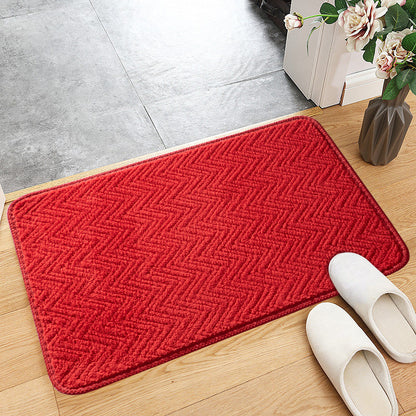 Jacquard Absorbent Non-Slip Floor Mat