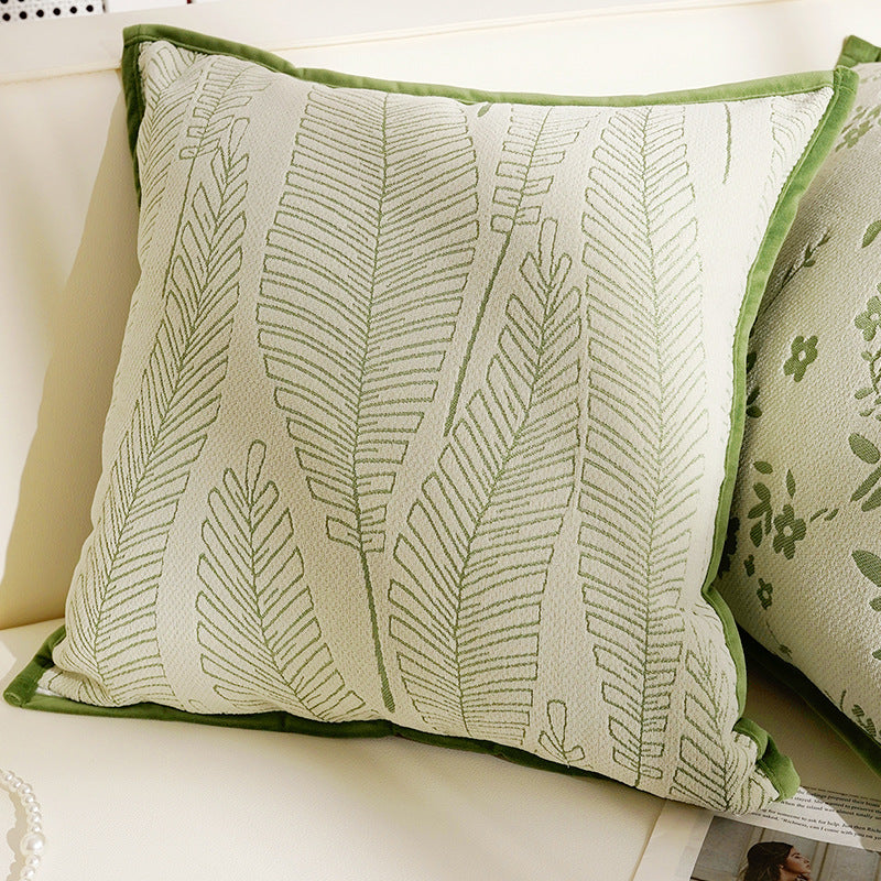 Jacquard Decorative Pillow Cover French Retro Style