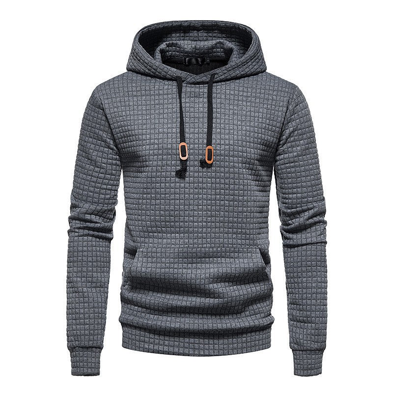 Jacquard Hooded Sweater