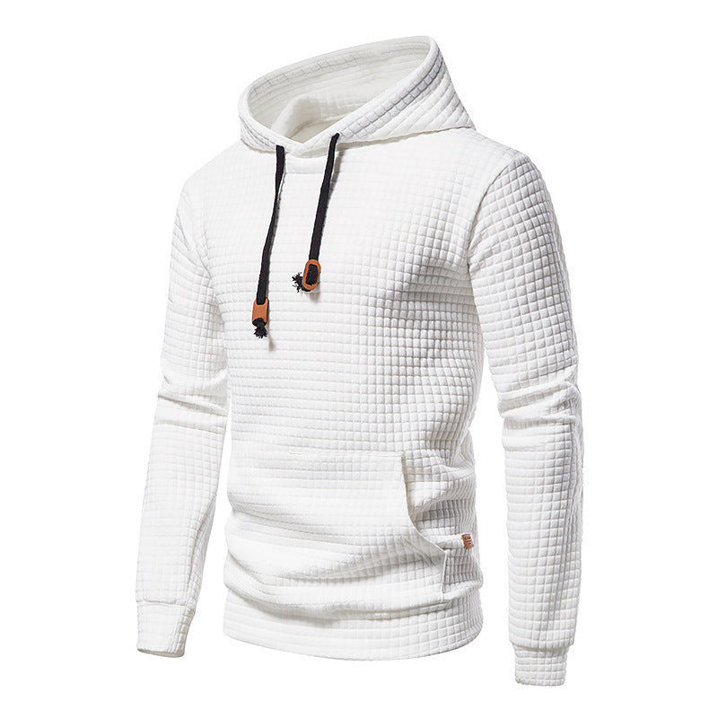 Jacquard Hooded Sweater