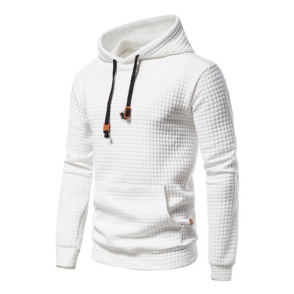 Jacquard Hooded Sweater