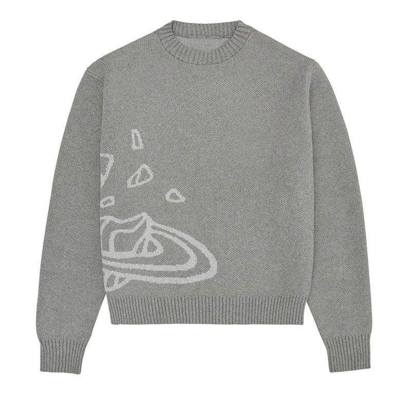 Jacquard Knit Sweater