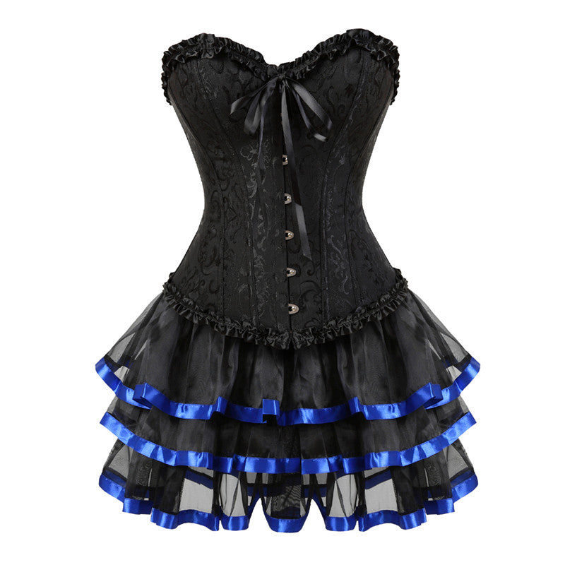 Jacquard shaping dress set