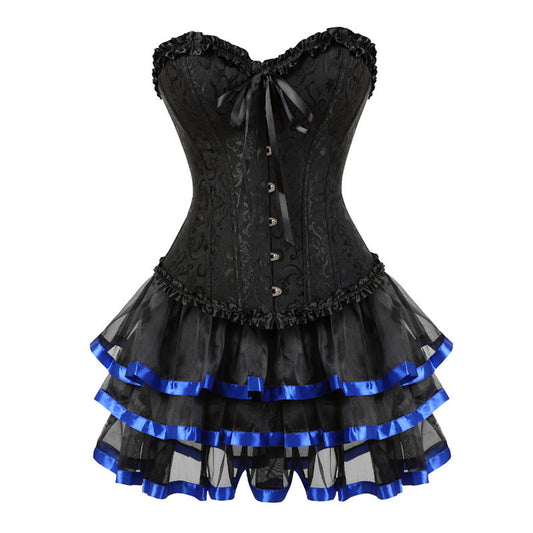 Jacquard shaping dress set
