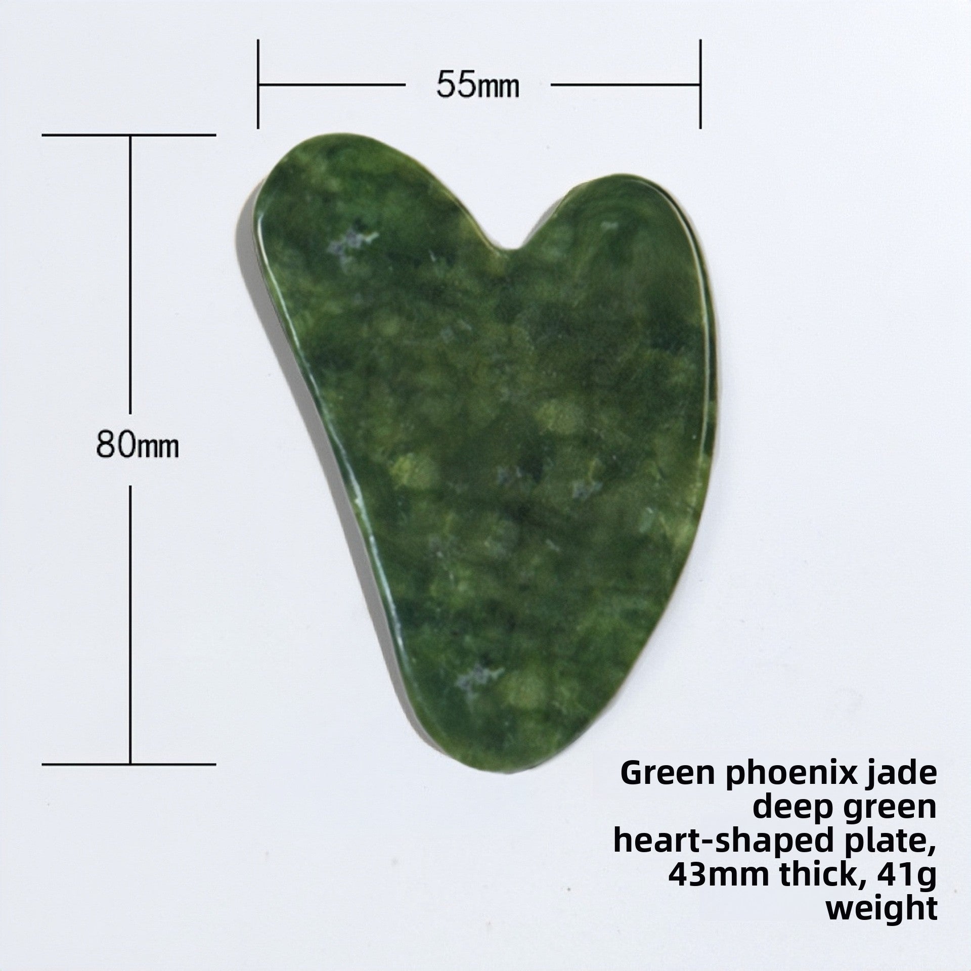 Jade Facial Roller and Gua Sha Massage Set