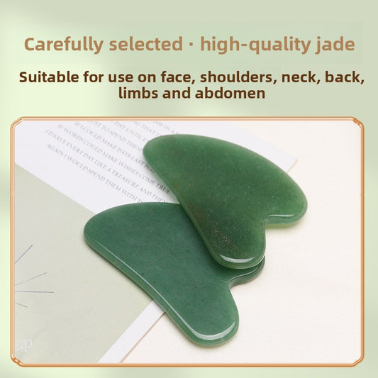 Jade massage roller