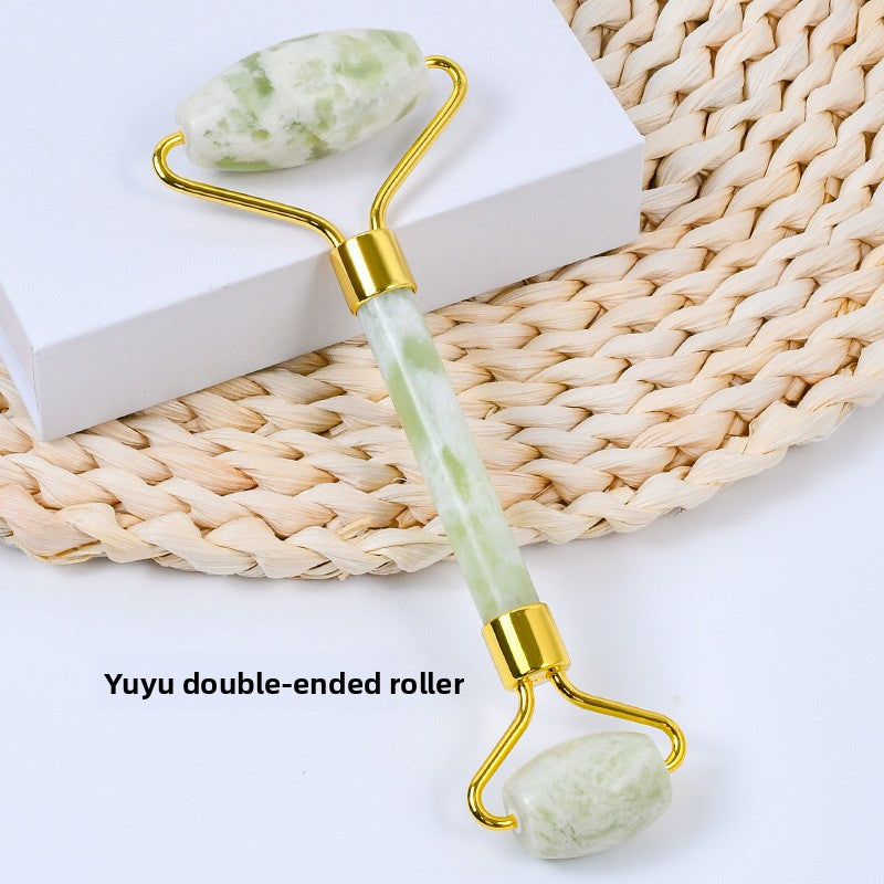 Jade massage roller