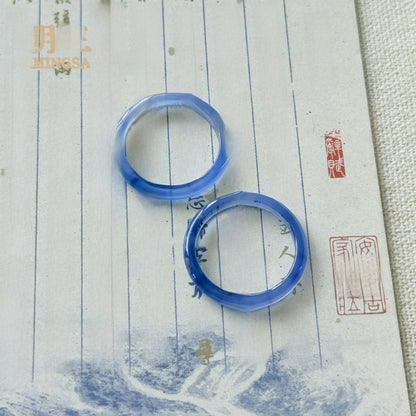 Jade stone ring
