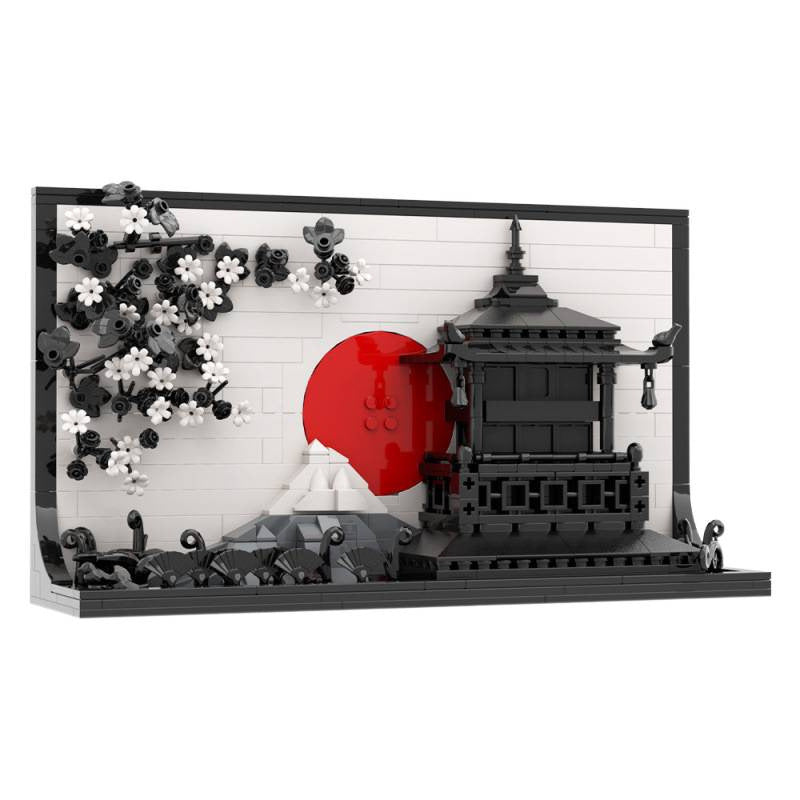 Japanese Art Style Educational Building Blocks