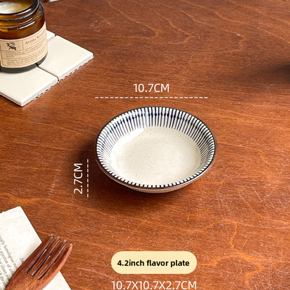 Japanese Ceramic Bowls and Plates Set