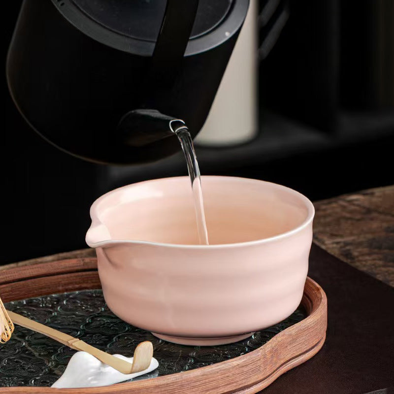 Japanese Matcha Tea Ceremony Set with Bamboo Whisk