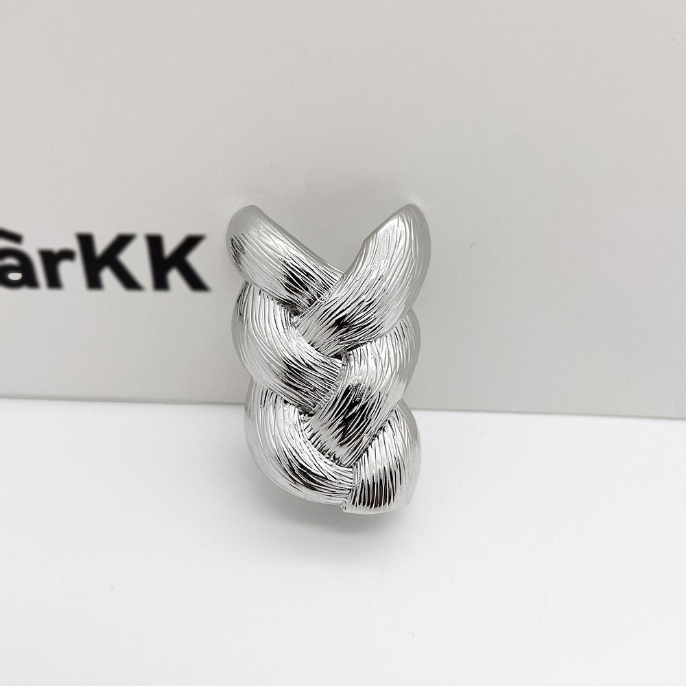 Japanese Minimalist Braided Hair Clip