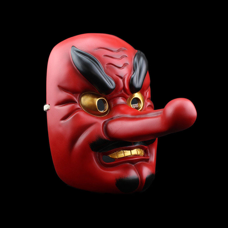Japanese Noh Theater Resin Mask