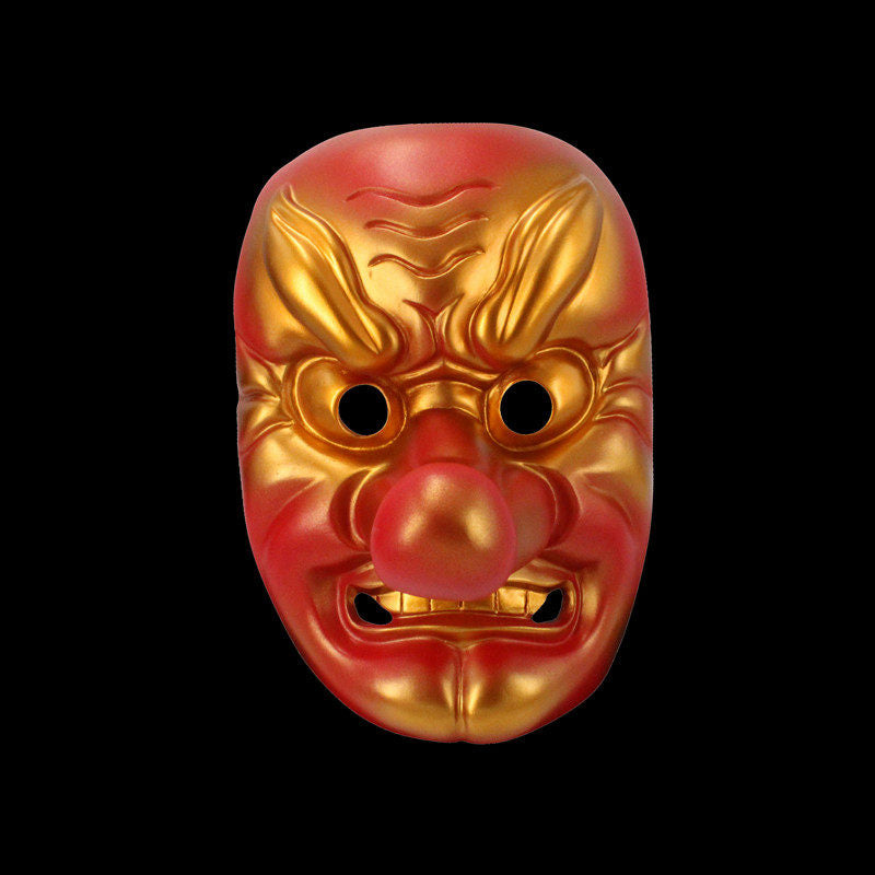 Japanese Noh Theater Resin Mask