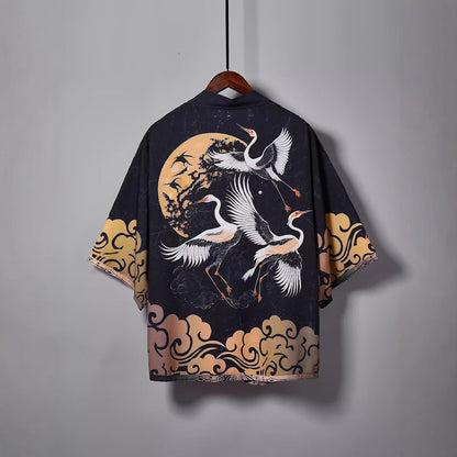 Japanese Print Kimono Robe