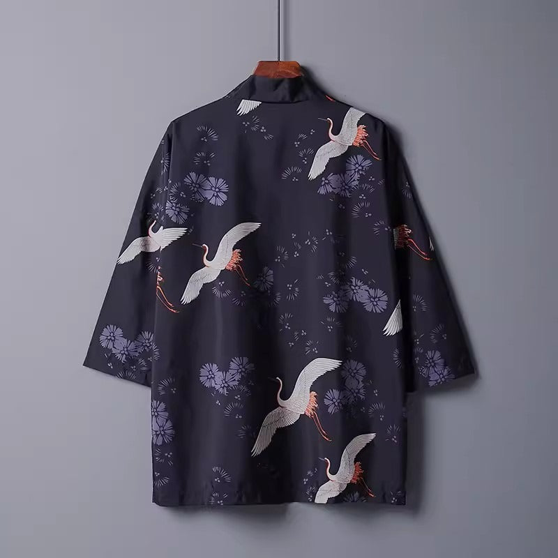 Japanese Print Kimono Robe