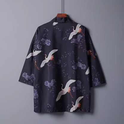 Japanese Print Kimono Robe