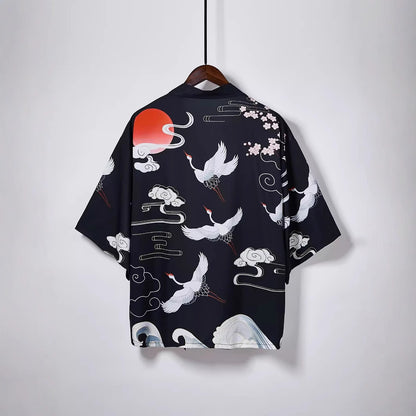 Japanese Print Kimono Robe