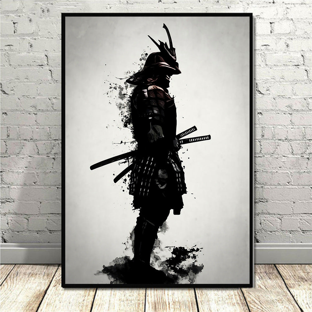 Japanese Samurai Canvas Art Print