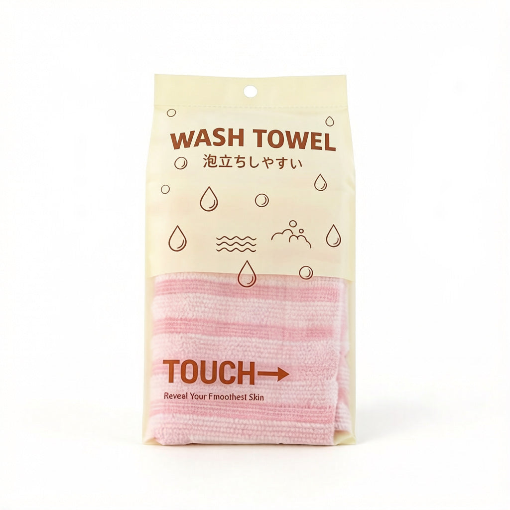 Japanese Style Bath Back Scrub Towel